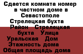 Сдается комната(номер) в частном доме в Севастополе(Стрелецкая бухта) › Район ­ Стрелецкая бухта › Улица ­ Уральская › Дом ­ 13 › Этажность дома ­ 1 › Общая площадь дома ­ 20 › Цена ­ 1 000 - Крым, Севастополь Недвижимость » Дома, коттеджи, дачи аренда   